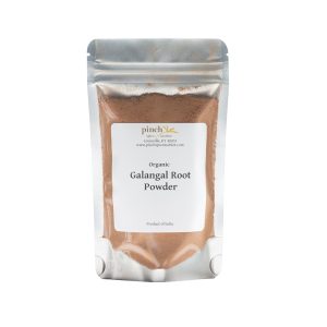ground galangal in a bag