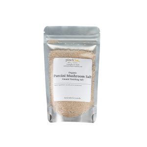 porcini salt in a bag