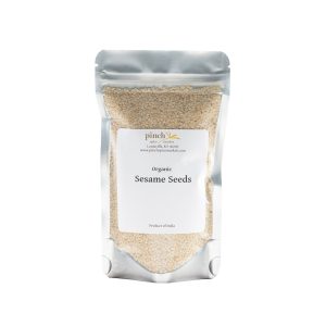 sesame seeds in a bag